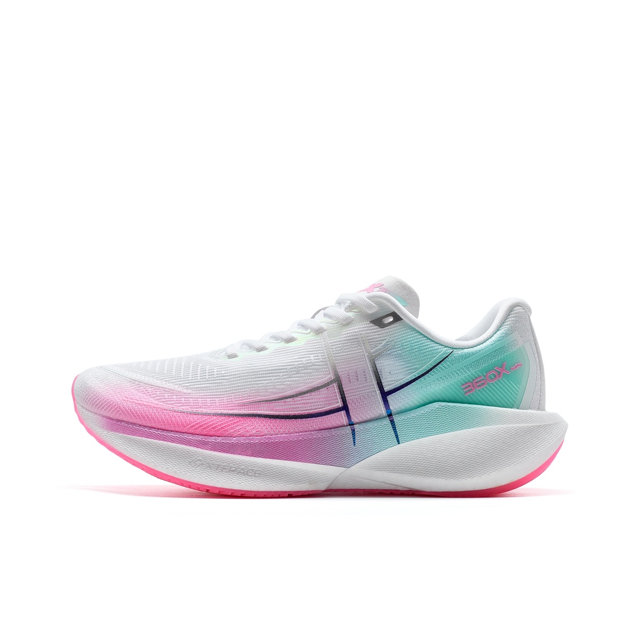 Men'S Shoes Green And White - XTEP 360X 2.0 Тканевые низкие кроссовки