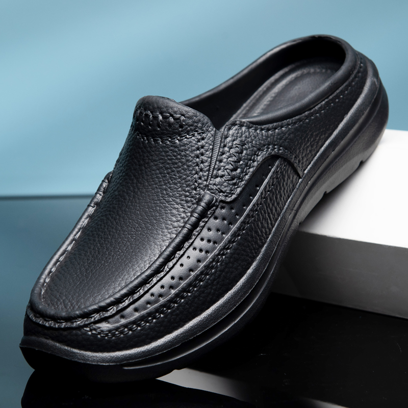 Men Shoes On - Летние садовые тапочки-сабо, водонепроницаемые и нескользящие,