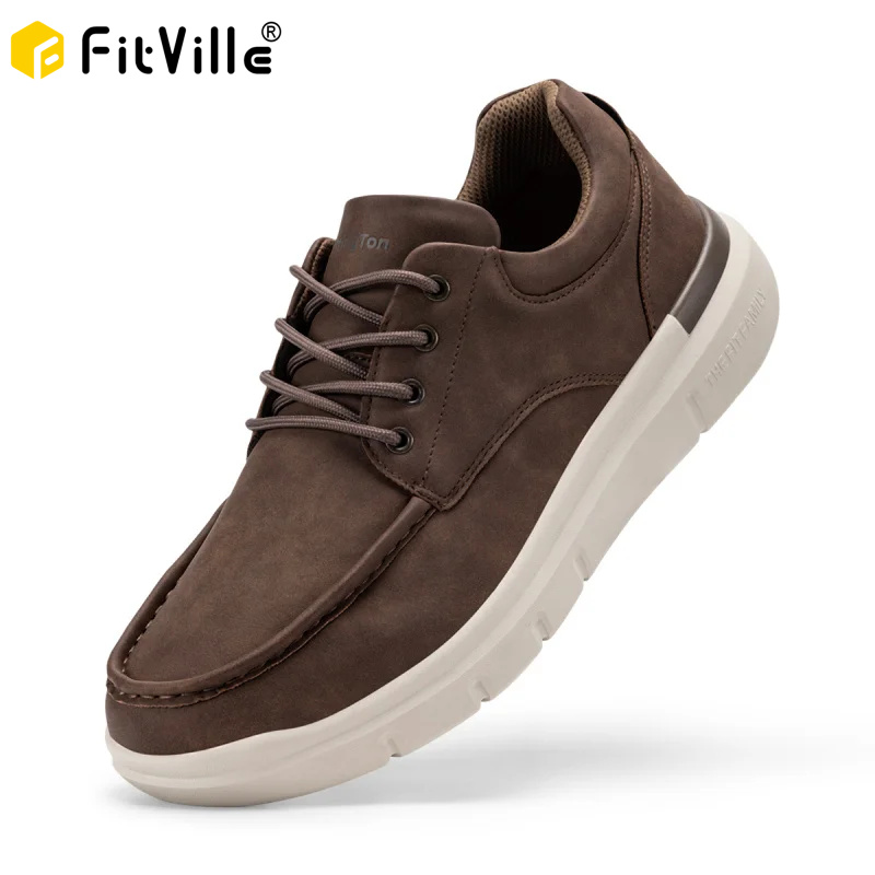 Men'S Shoes With Wide Toe Box - Мужские туфли-оксфорды с широким носком для