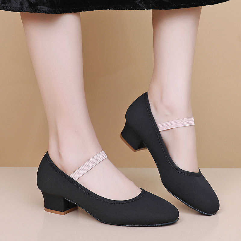 Men Shoes On - Балетки для танцев, женские танцевальные тапочки,