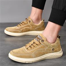 Men'S Shoes Comfortable Walking - Мужские минималистичные удобные туфли из ткани