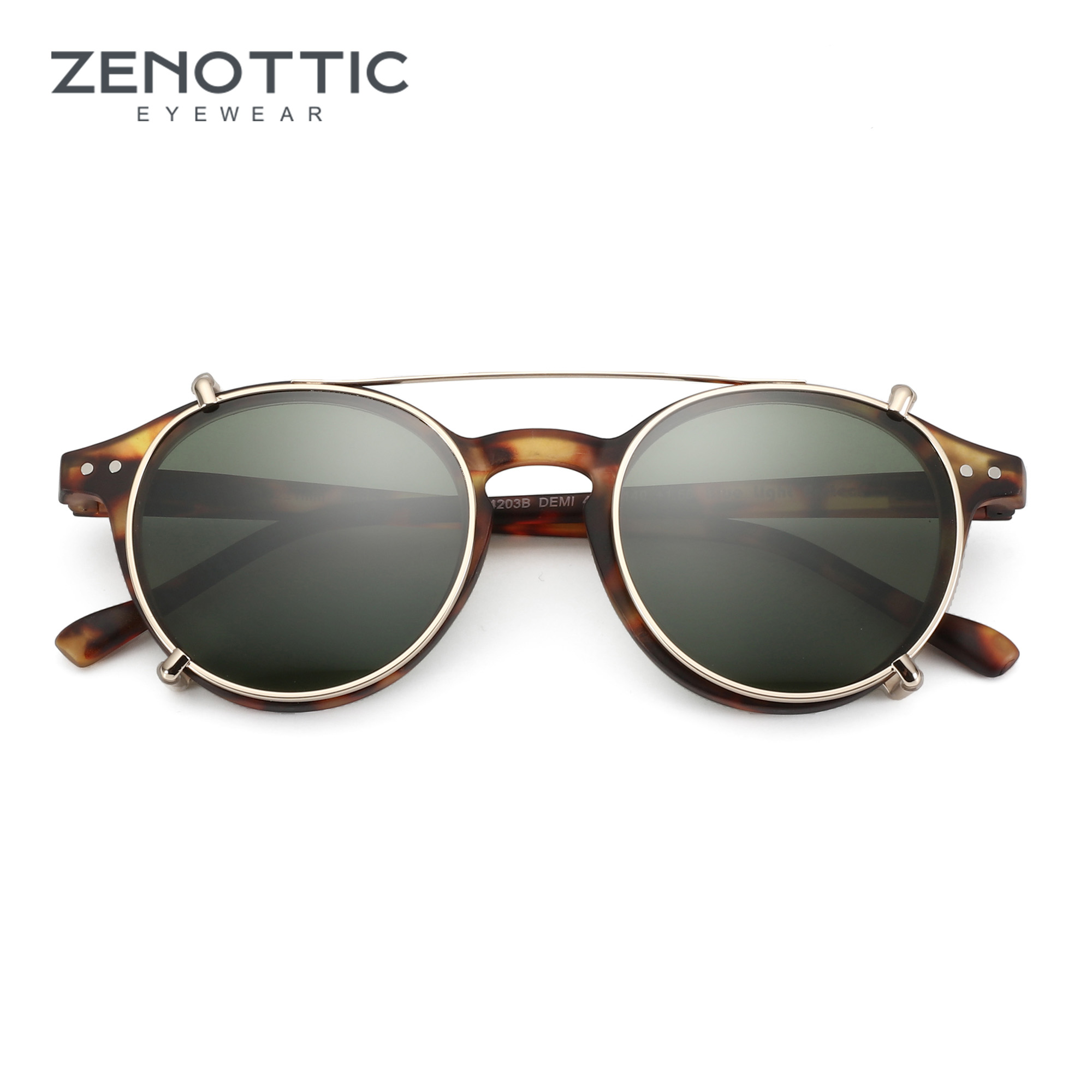 Men Shoes Zegna - ZENOTTIC солнцезащитные очки на клипсе в