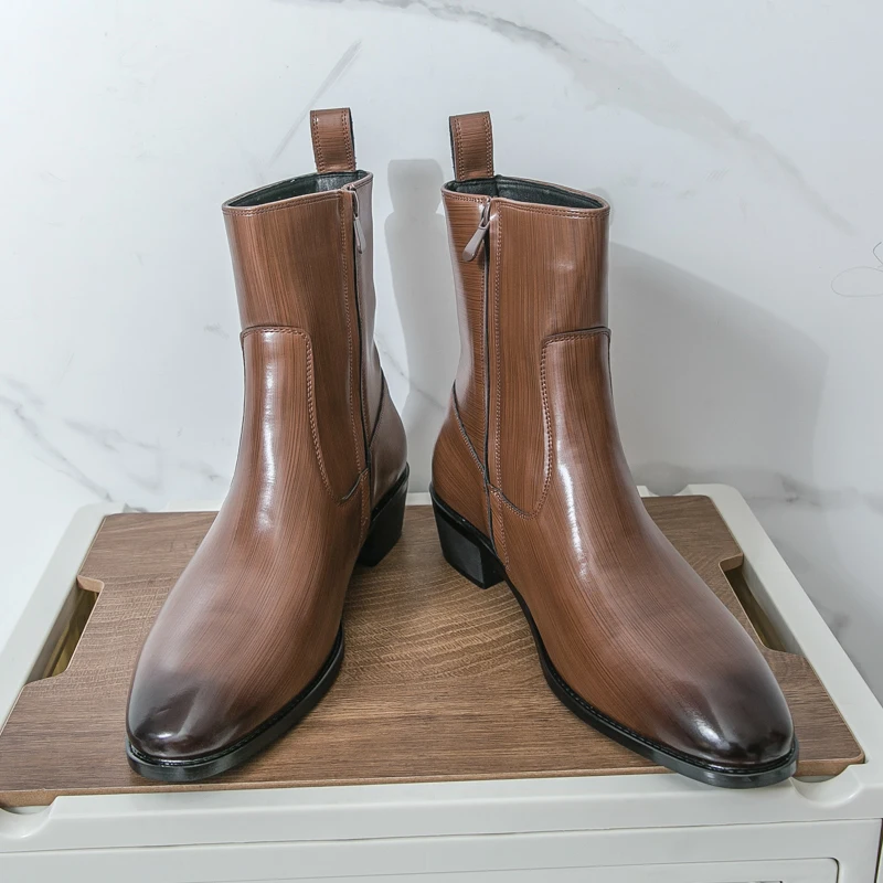 Классические удобные ботильоны – обзор и цена Men Shoes Classic