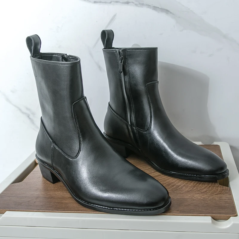 Классические удобные ботильоны – обзор и цена Men Shoes Classic