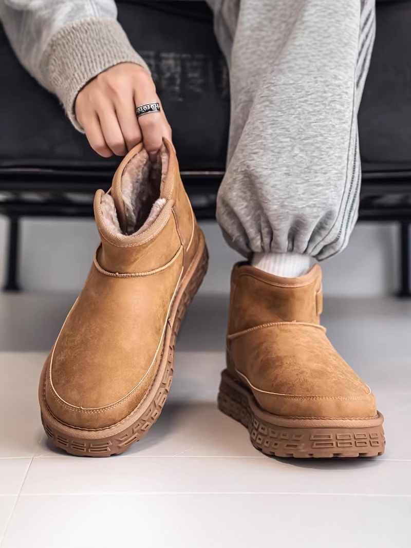 Зимние утепленные флисовые бот – обзор и цена Men Shoes China