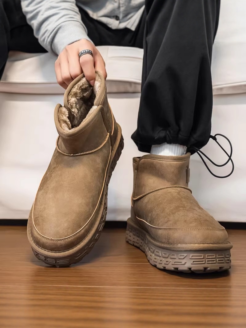 Зимние утепленные флисовые бот – обзор и цена Men Shoes China
