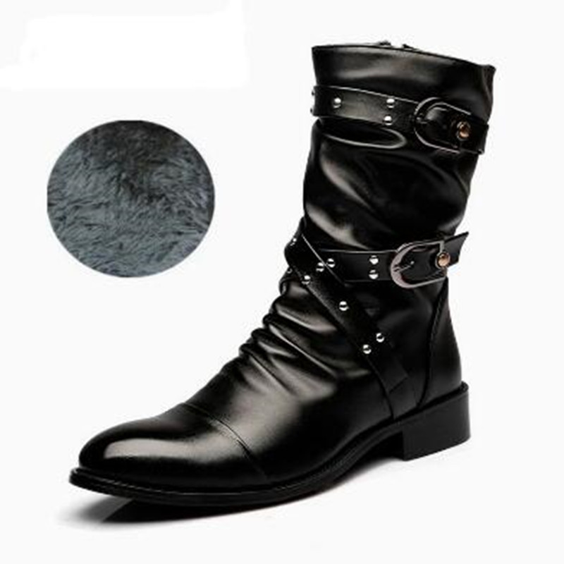 Модные мужские кожаные высокок – обзор и цена Men Shoes Classic